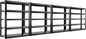 REIBII Garage Shelving Heavy Duty Storage Shelves, Extra Large Adjustable Storage Rack with 5 Tier Metal Shelving Unit, 2500LBS Loads Heavy Duty Shelf, Easy Assembly, 4 Pack